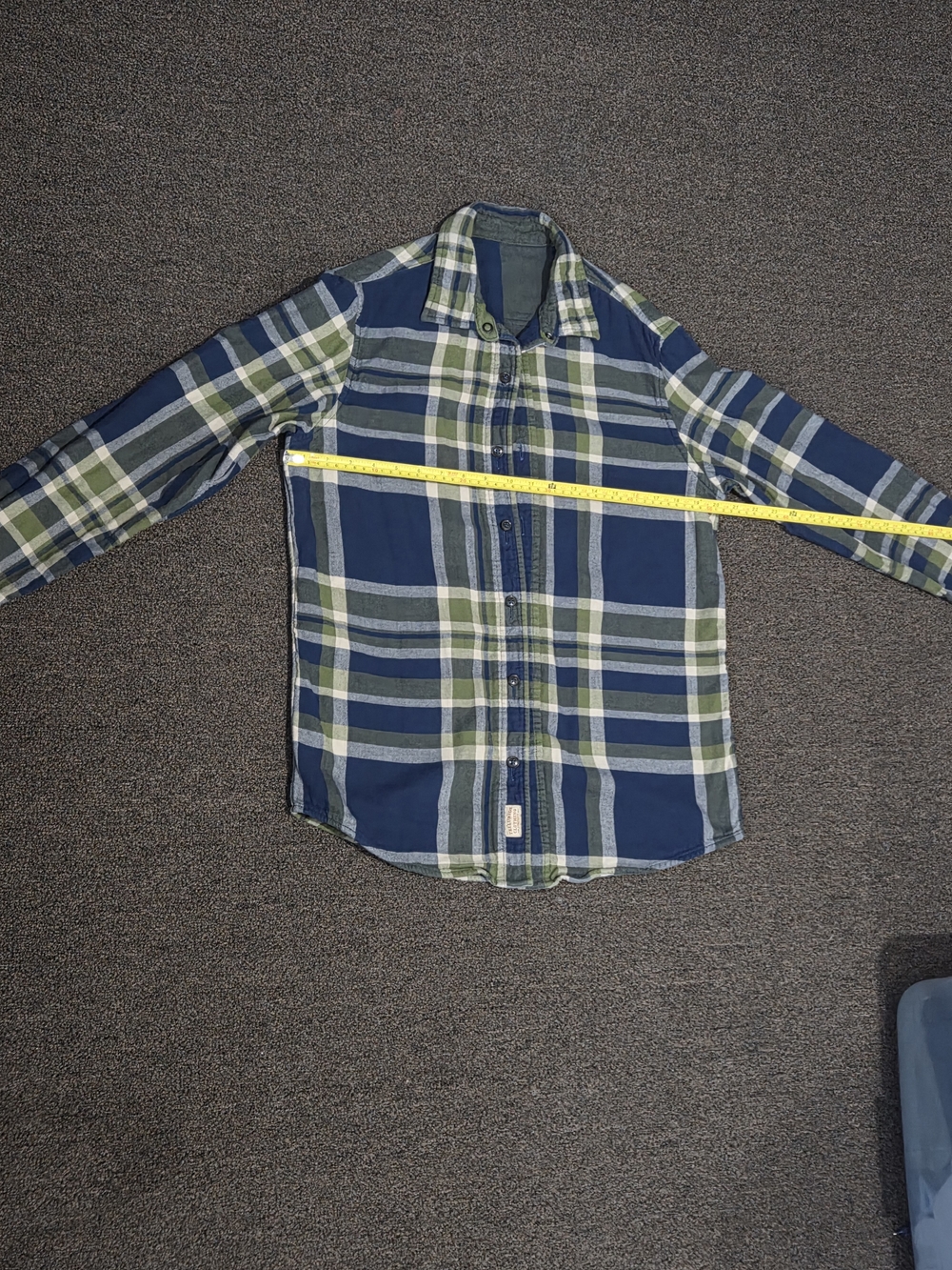 Telluride Clothing Co - Long Sleeve Button Up | Reversible Plaid | Men's Medium